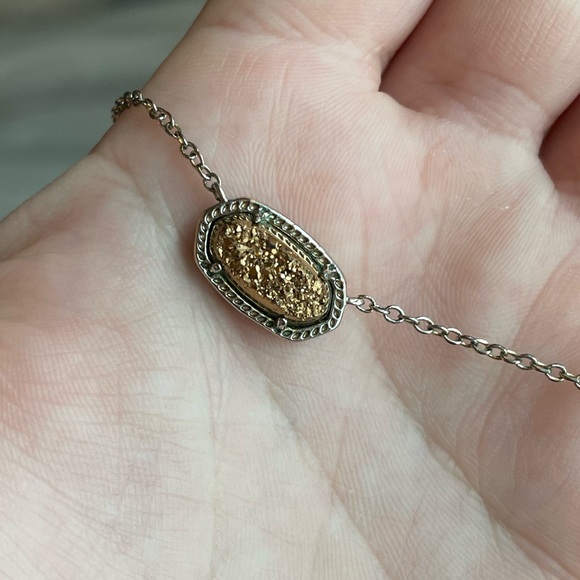 Kendra Scott Rose Gold Custom Necklace - Picture 3 of 4